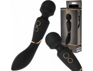 Wibrator różdżkowy Céline Elite Dream Toys czarny USB 20 cm